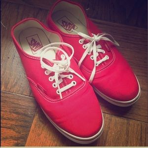 Red vans